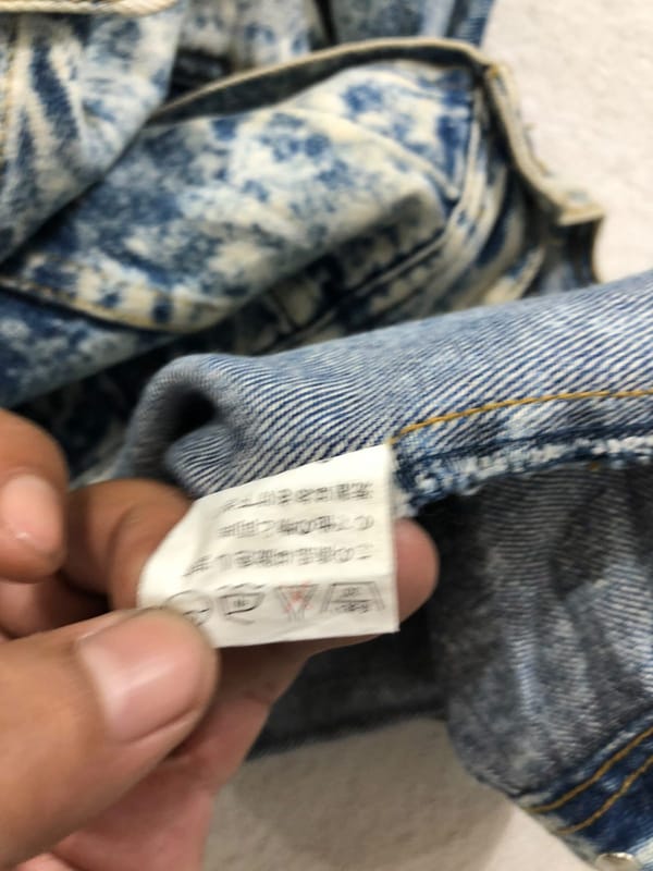 Cowboy Acid Denim Jacket, foto 7