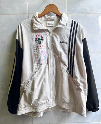 Windbreaker Rare Vintage Adidas UAE XITH ASEAN CUP