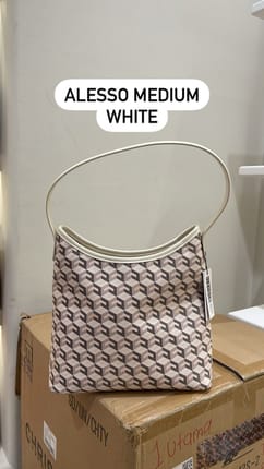 tas cristy ng aleso medium white original
