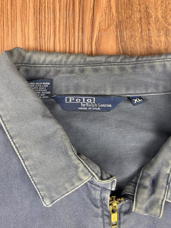 Jaket Vintage Polo Ralph Lauren Work Jacket, foto 3