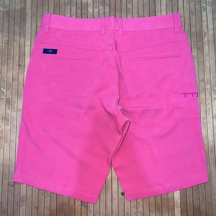 CALLAWAY GOLF PINK CELL POCKET SHORT PANTS