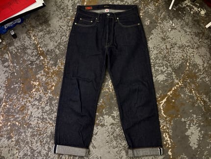 BESPOKE DENIM STRAIGHT FIT NAVY