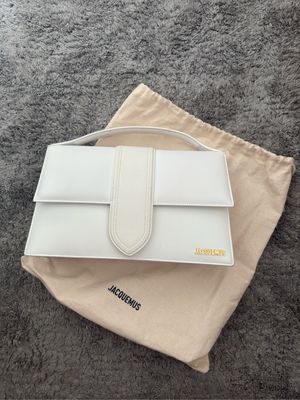 Jacquemus Luxury Crossbody Bag Wanita white