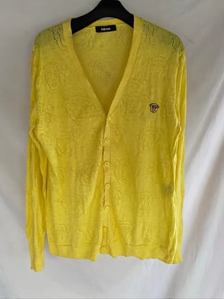 Ne-Net Cardigan Monkey embossed