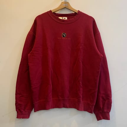 Vtg 90s Nike Athletics Centre Logo Sweatshirt