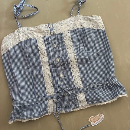 Brandy Melville Tank Camisole Gingham
