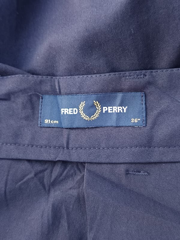 Fred Perry croped trouser pants AFPM2213514 608, foto 6