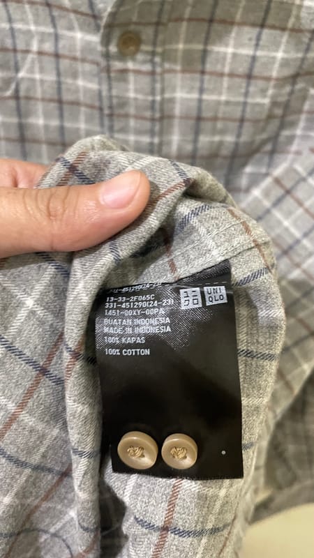 Kemeja uniqlo, foto 3