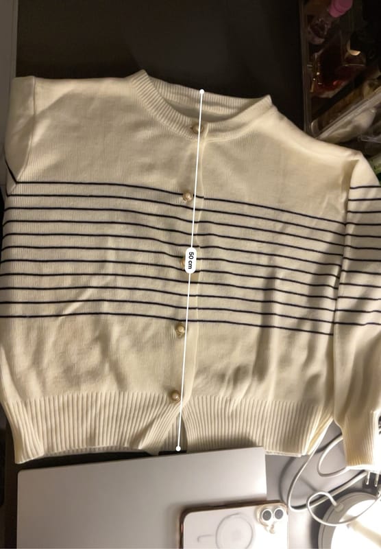 Stripped cardigan, foto 3