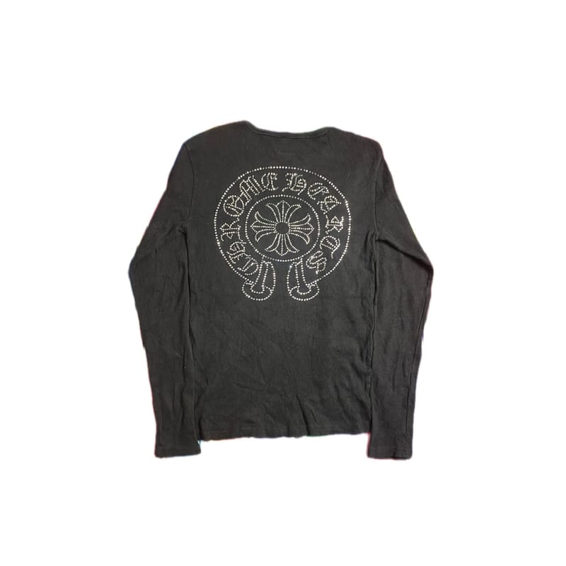 chrome hearts long sleeve blink stapped logo, foto 2
