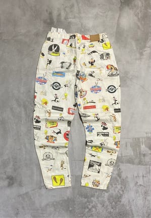 LONEEYTUNES FULL PRINT CHINOS
