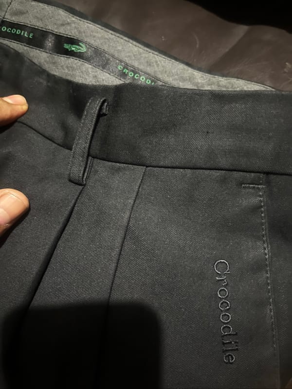 Crocodile work pants celana panjang formal kerja, foto 3