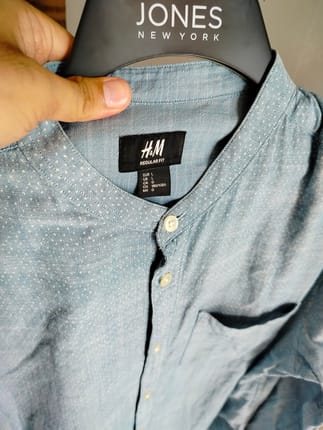 kemeja sanghai SIZE XL PRIA HnM