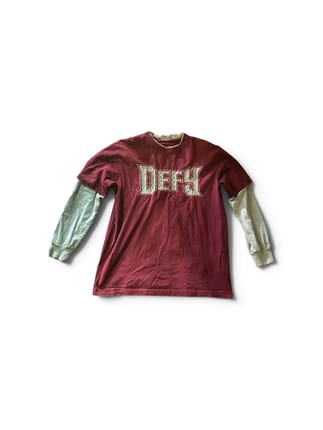 double sleeve collab defy X familias