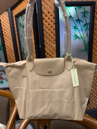 NEW LC ONE MEDIUM LONG HANDLE BEIGE / TAS LC ONE MLH BEIGE