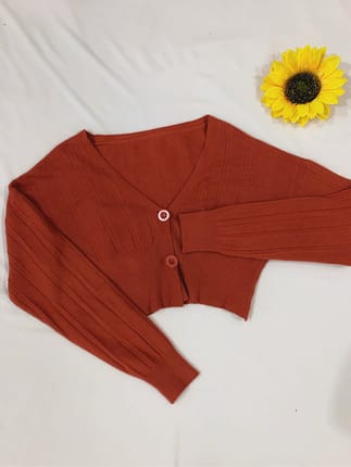 Cardigan Crop