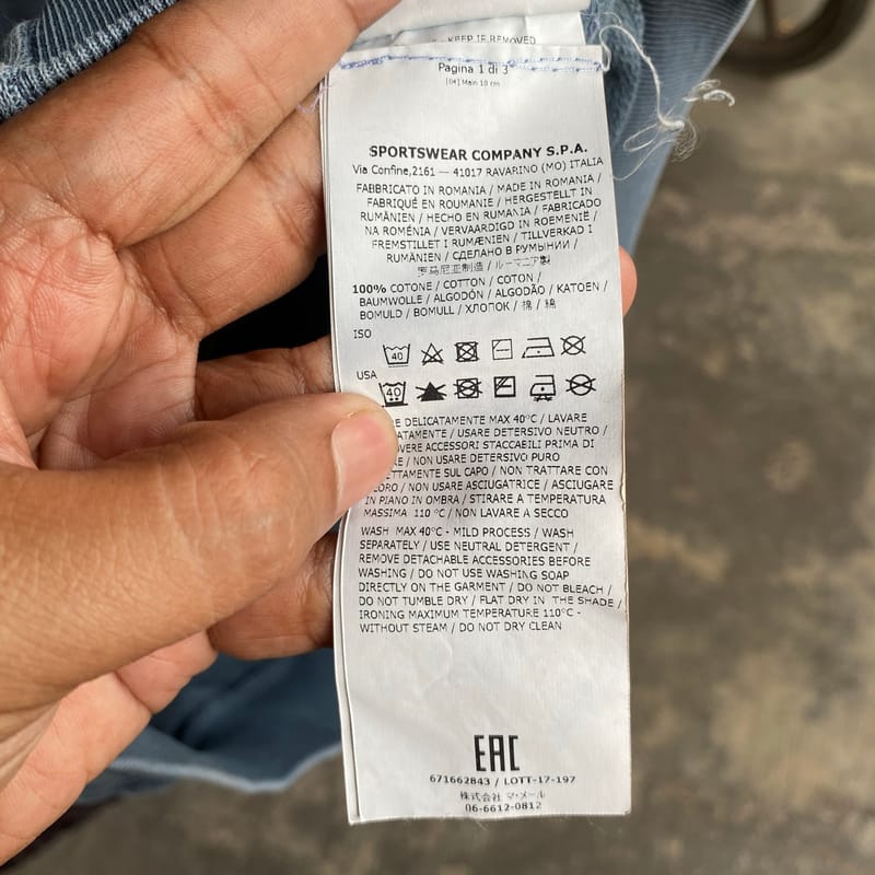 Stone island junior patch washed grey zip hoodie, foto 10