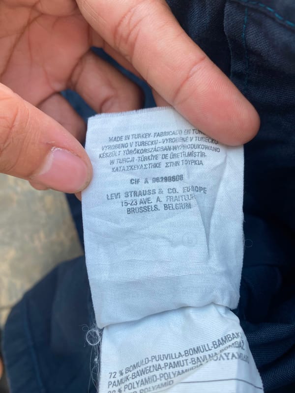 Vintage 00s Levis redtab workjacket, foto 6