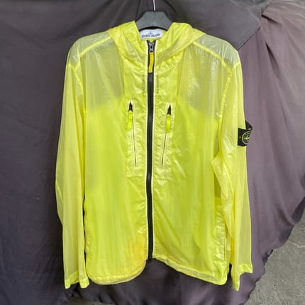 Stone island lucido TC patch packable zip jacket