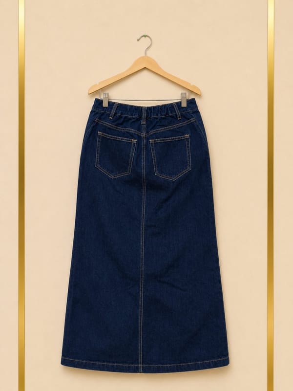GU denim skirt, foto 2