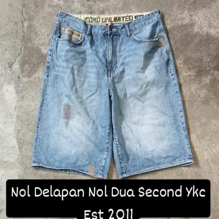 Jorts Ecko Unltd y2k - hiphop - vintage - streetwear