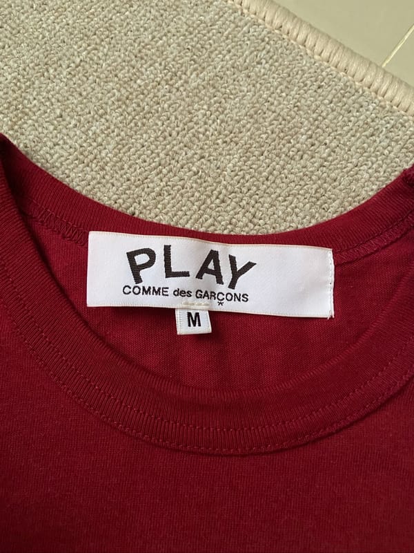 Comme des garcon play tshirt, foto 3