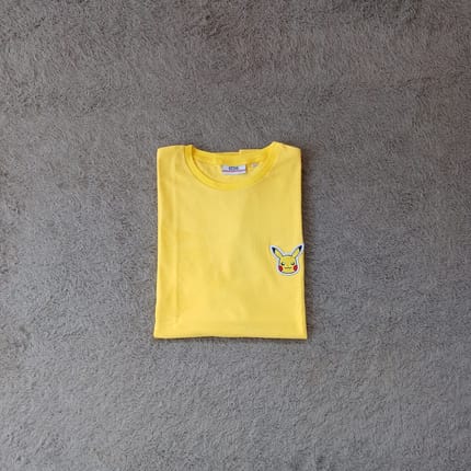 Kaos Lengan Pendek GCDS x Pokemon Pikachu Head