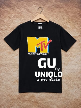 gu by uniqlo x mtv music bahan katun bekas pakai recomend