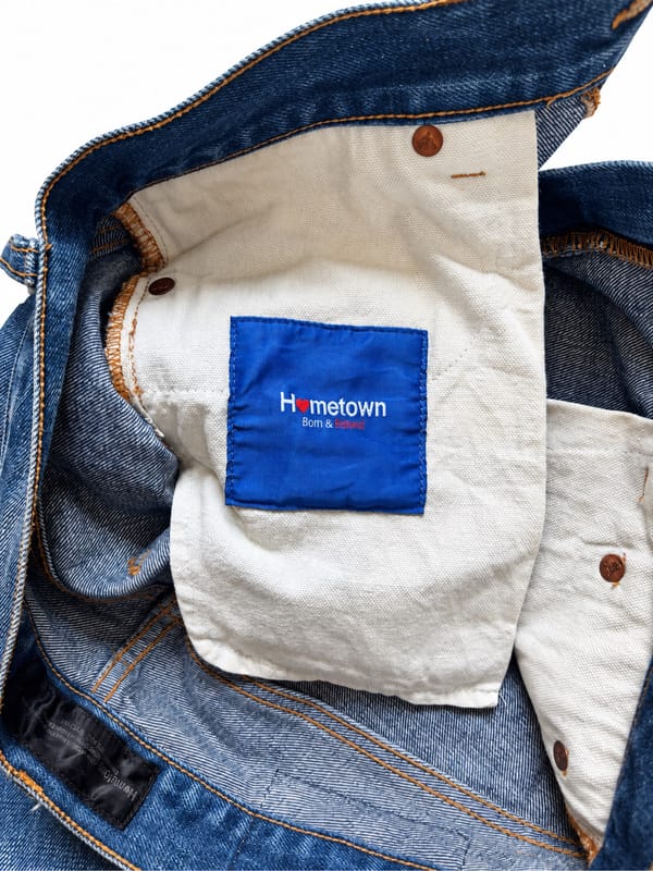 Patchwork Selvedge Jeans by Hometown / Celana Jeans Selvedge, foto 7