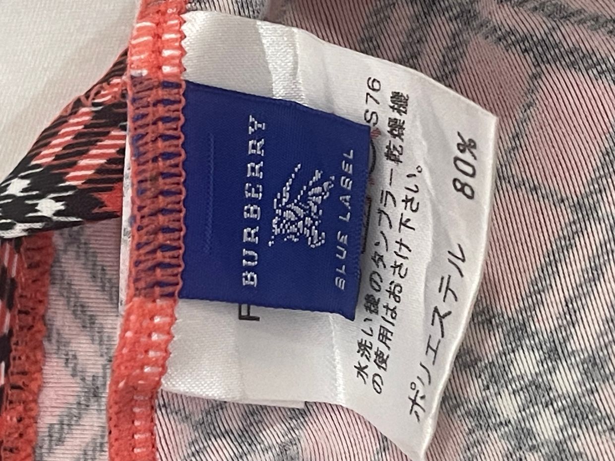 Burberry red tartan mini skirt Authentic!, foto 4