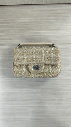 TWEED MINI STATEMENT HANDBAG