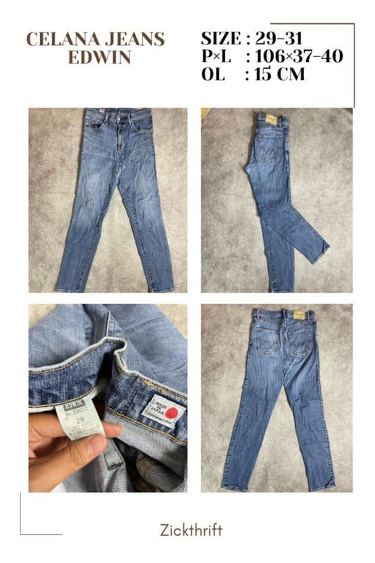 CELANA JEANS EDWIN 503, foto 9