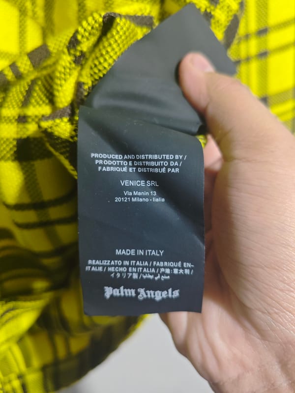 Flanel Palm Angels, foto 7