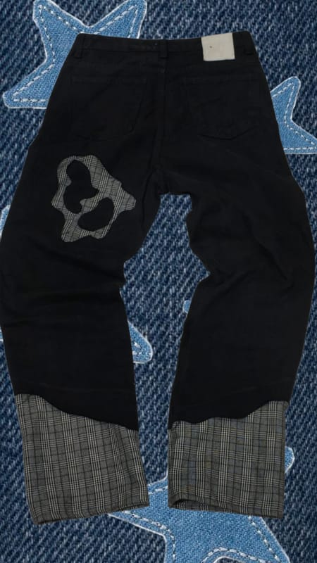 Reworked Denim || Grey Plaid, foto 3