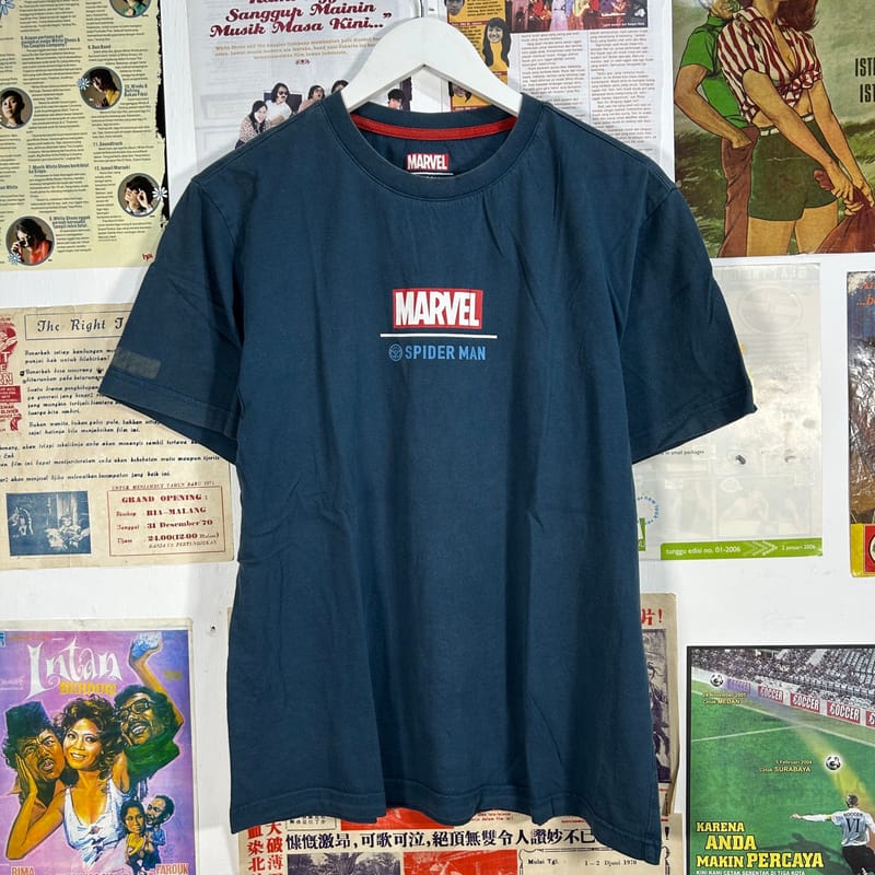 kaos tshirt marvel x spiderman original, foto 5