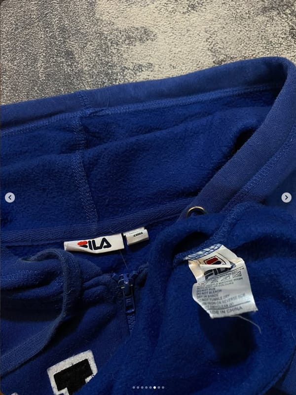Zipper Hoodie Fila, foto 6