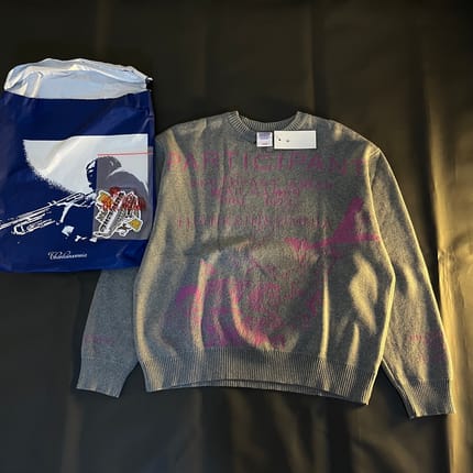 SWEATER VELDORA GREY SIZE ( M )
