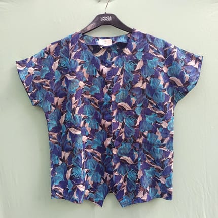 Baju Vintage 90's | Atasan Blouse Wanita Motif Unik