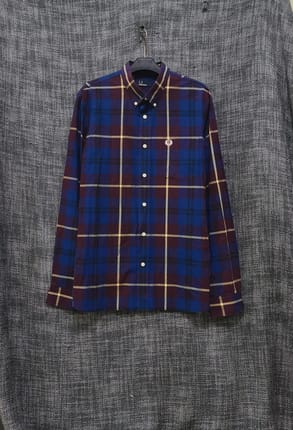 Kemeja Kotak Fred Perry