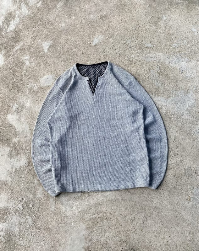 FREUDE GREY HENLEY LONGSLEEVE, foto 2
