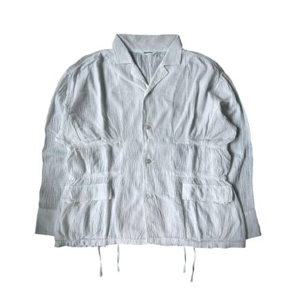 Kemeja issey miyake plantation wrinkle  uk M