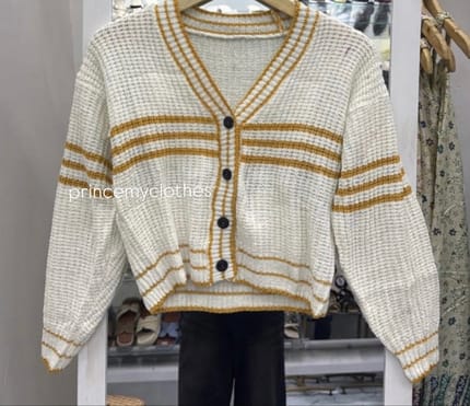 Cardigan rajut