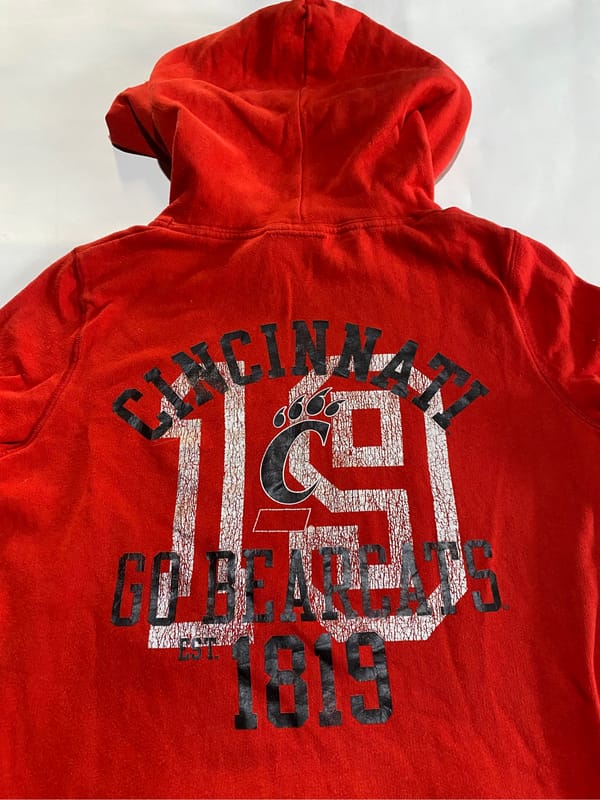 Vintage y2k hodie pink, foto 3