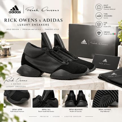 R1ck 0wens sneakers luxury