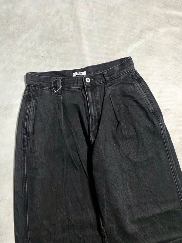 Uniqlo U black jeans, foto 4