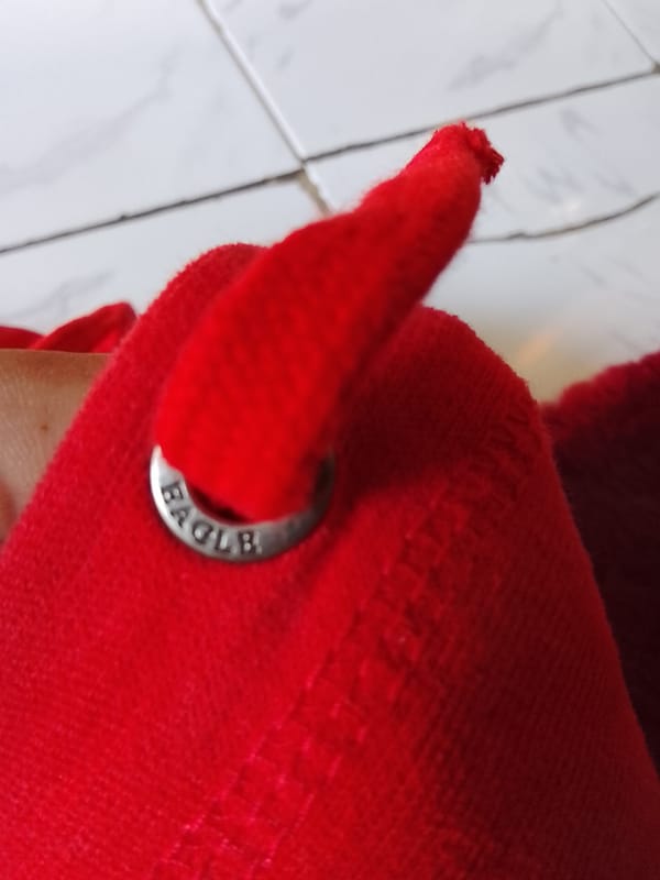 American Eagle Full Zip Hoodie True Red Circle Logo, foto 4