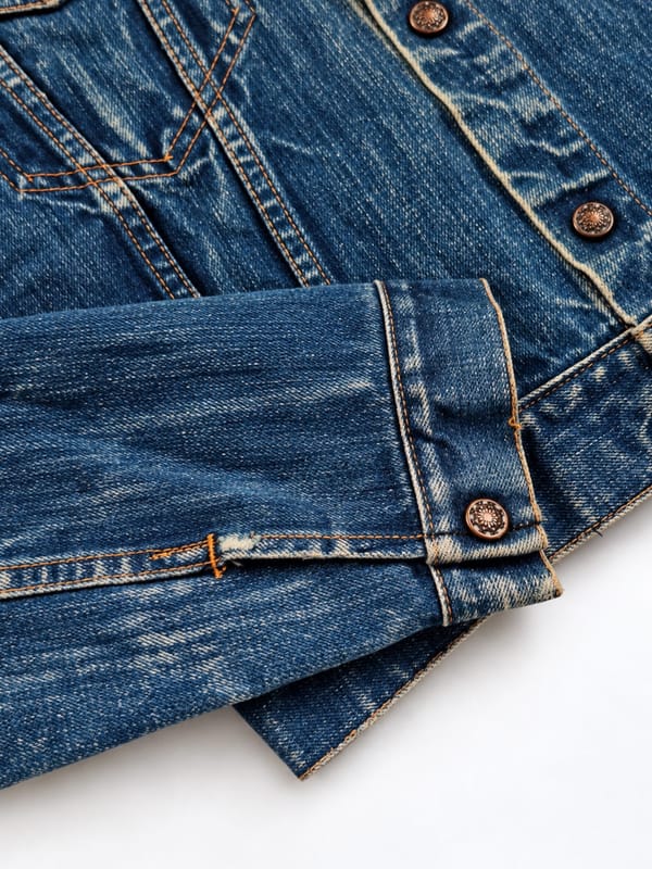 SEARS PUT-ON SHOP 70S DENIM TRUCKER JACKET, foto 6