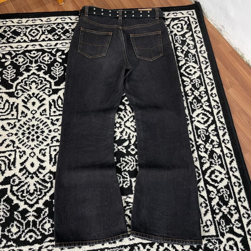 Boot Cut 1990’s🇺🇸 faded Black Jeans Flared, foto 9