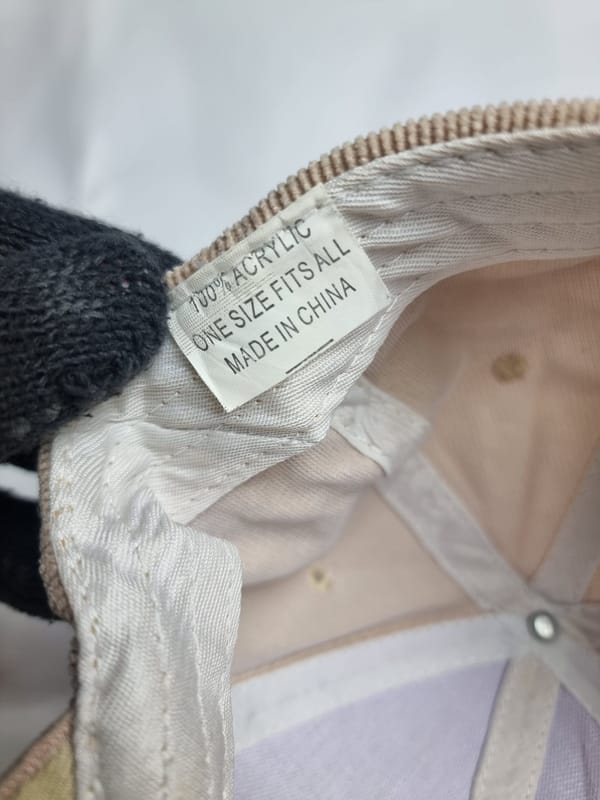 Simple Caps Logo NY cream Cordu, foto 6