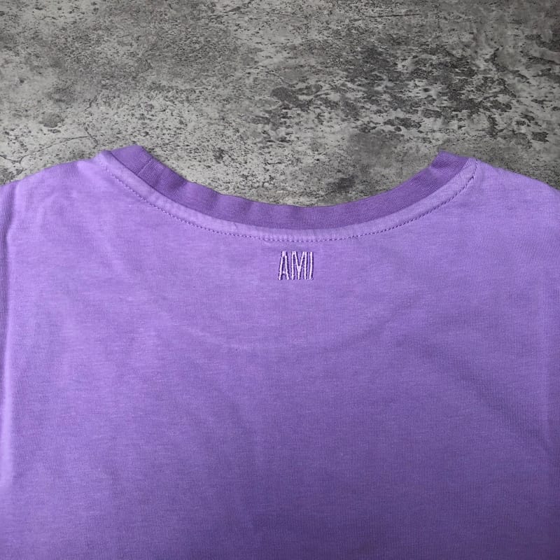 Ami paris tee purple, foto 4